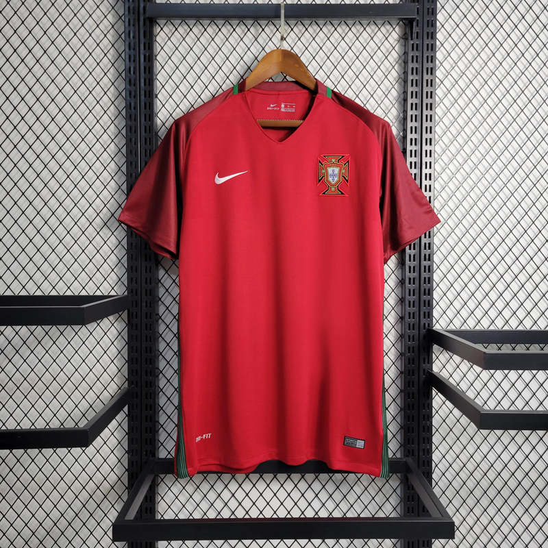 Camisa Portugal Home 16/17 - Retrô Nike Masculino