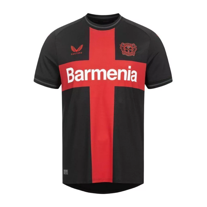 Camisa Bayer Leverkusen Home 23/24 - Torcedor Hummel Masculino