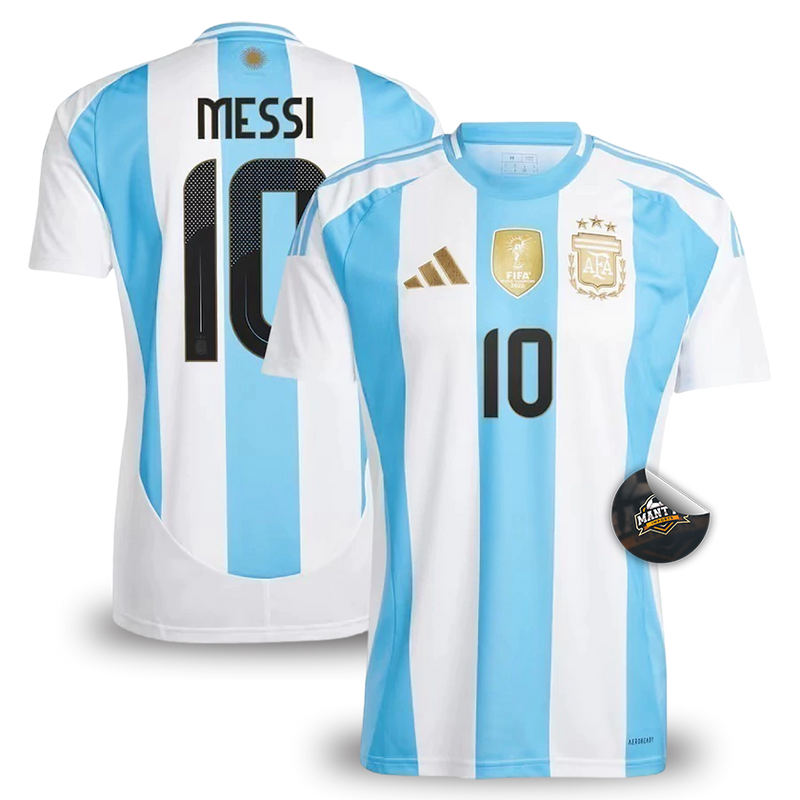 Camisa Argentina Home 2024/25 + Messi