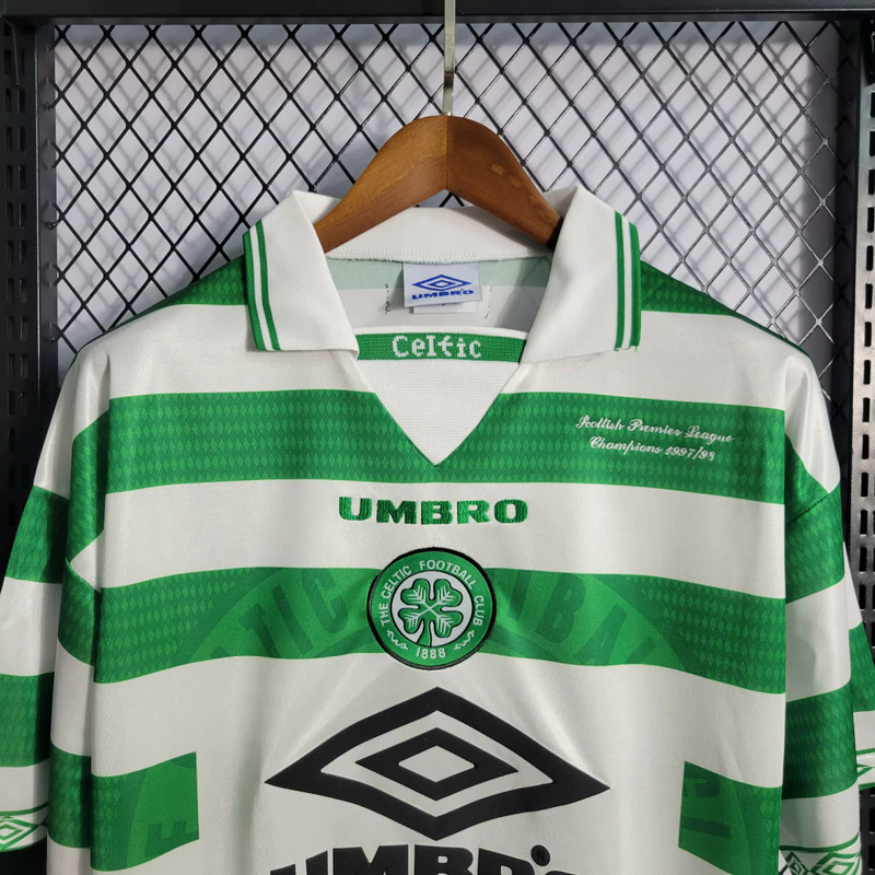 Camisa Celtic Home 1998 - Retrô Umbro Masculino