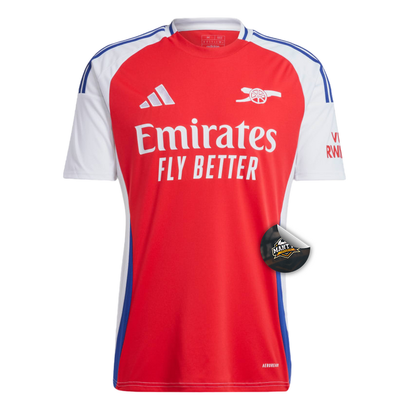 Camisa Arsenal Home 24/25 - Torcedor Adidas Masculino - Vermelho e Branco