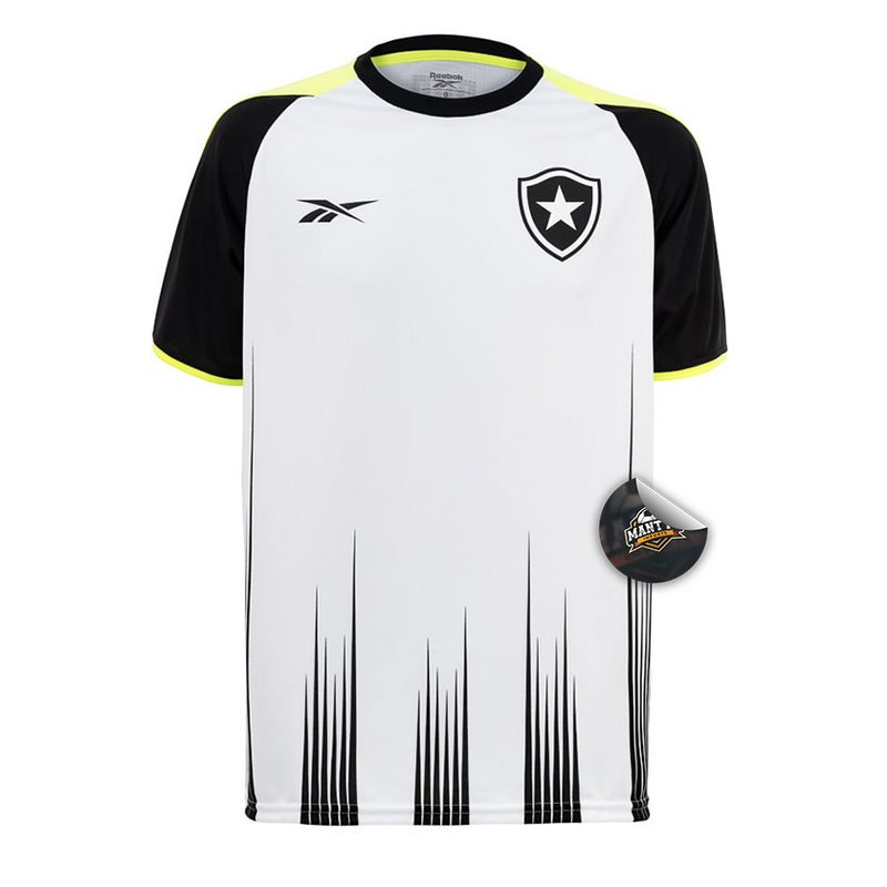 Camisa Botafogo Comissão Técnica 24/25 - Torcedor Reebok Masculino - Branco