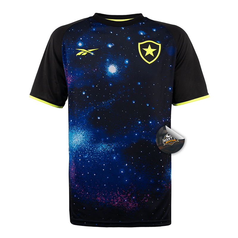 Camisa Botafogo Pré-Jogo 'Galaxy' 24/25 - Torcedor Reebok Masculino - Azul