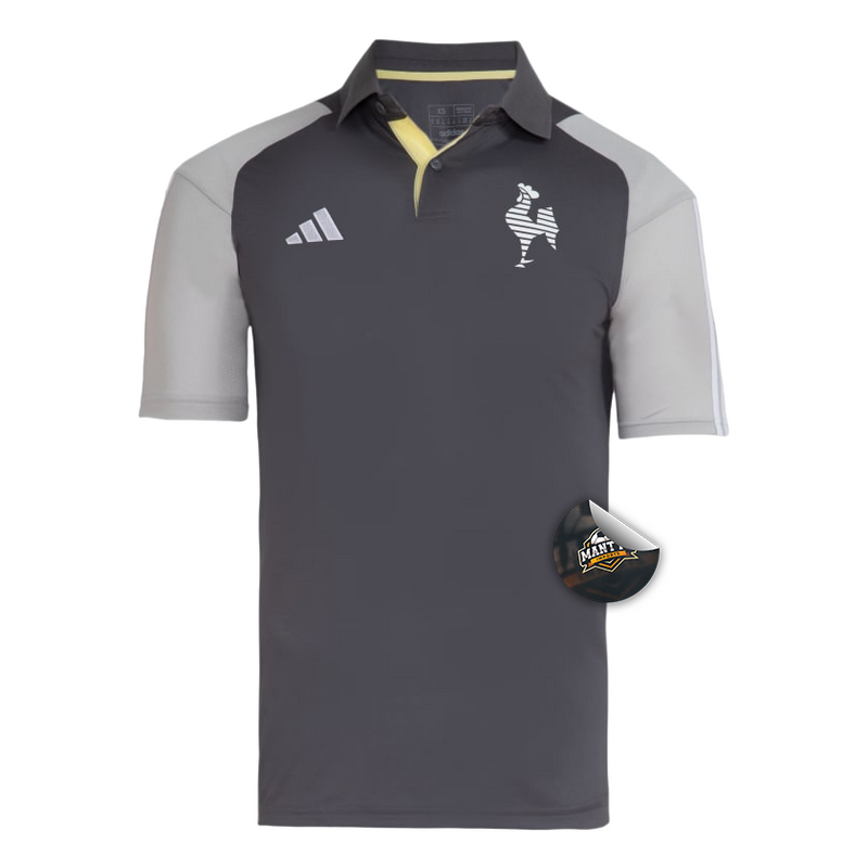 Camisa Atlético Mineiro Comissão Técnica Polo 24/25 - Torcedor Adidas Masculino - Cinza