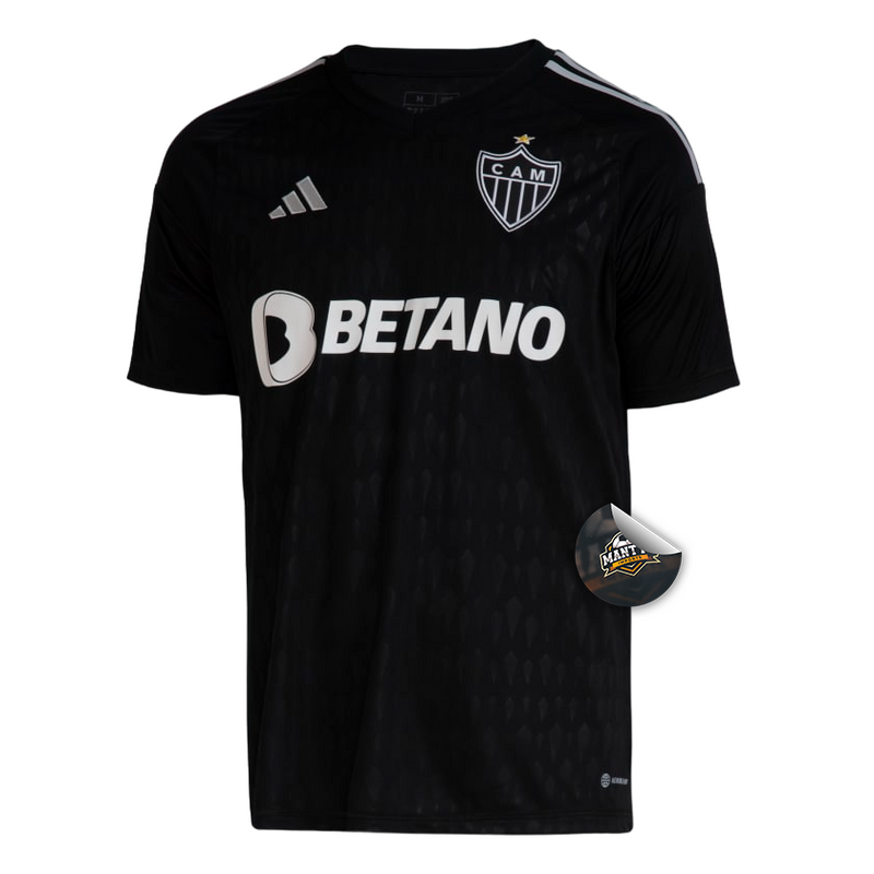 Camisa Atlético Mineiro Goleiro 23/24 - Torcedor Adidas Masculino - Preto