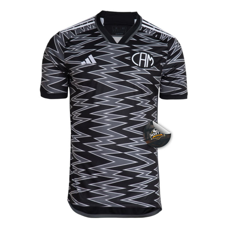 Camisa Atlético Mineiro Third 24/25 - Torcedor Adidas Masculino - Preto e Cinza