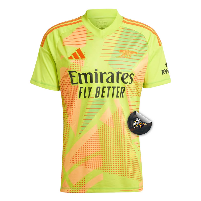 Camisa Arsenal Goleiro 24/25 - Torcedor Adidas Masculino - Verde