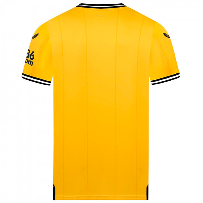 Camisa Wolverhampton Home 23/24 - Torcedor Castore Masculino - Amarelo