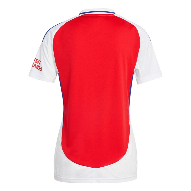 Camisa Arsenal Home 24/25 - Torcedor Adidas Feminino - Vermelho e Branco