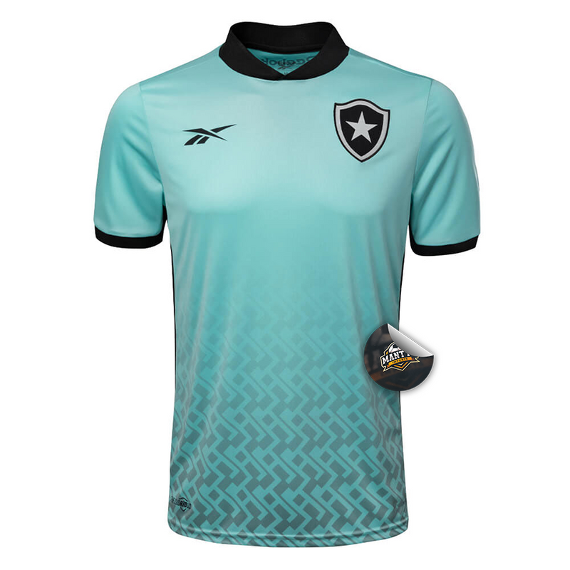 Camisa Botafogo Goleiro 23/24 - Torcedor Reebok Masculino - Azul