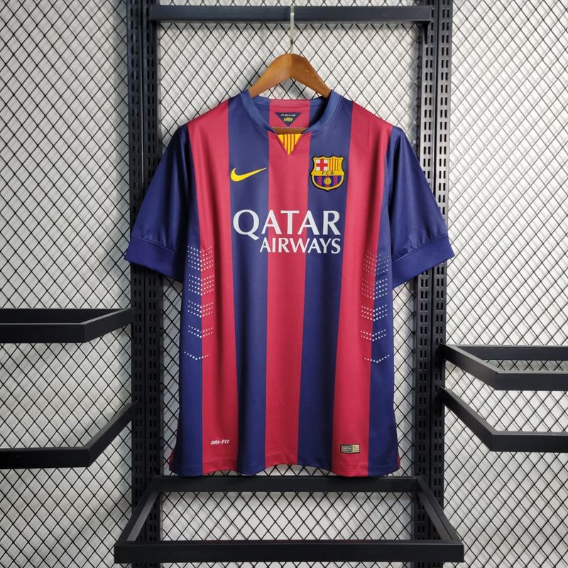 Camisa Barcelona Home 14/15 - Retrô Nike Masculino