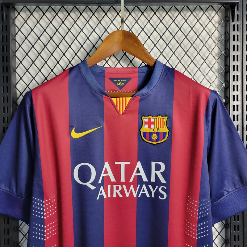 Camisa Barcelona Home 14/15 - Retrô Nike Masculino