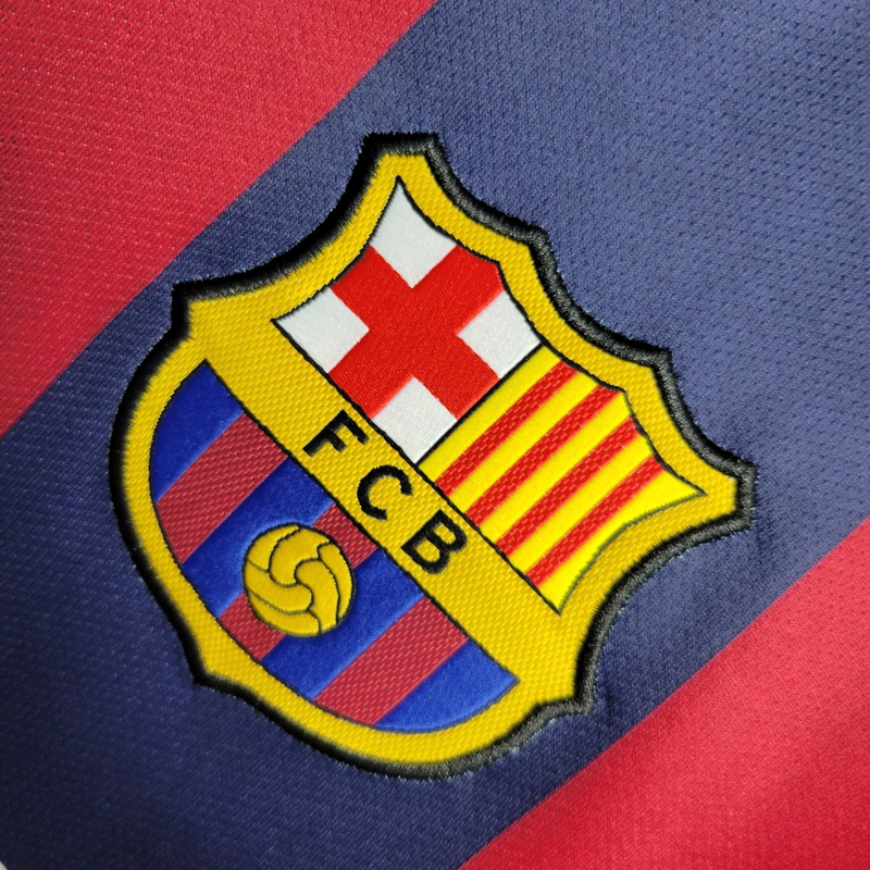 Camisa Barcelona Home 14/15 - Retrô Nike Masculino