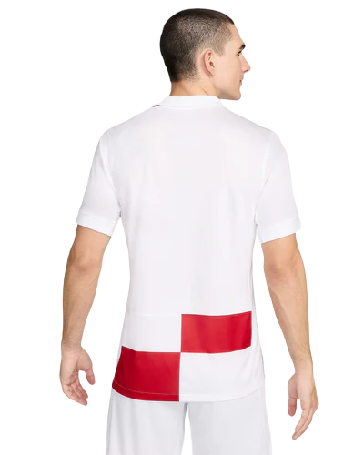 Camisa Croácia Home 24/25 - Torcedor Nike Masculino - Vermelho e Branco