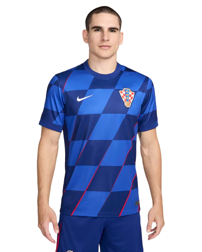 Camisa Croácia Away 24/25 - Torcedor Nike Masculino - Azul