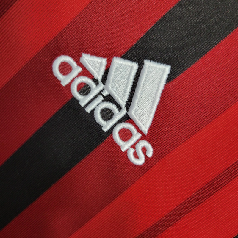 Camisa Milan Home 14/15 - Retrô Adidas Masculino - Vermelho