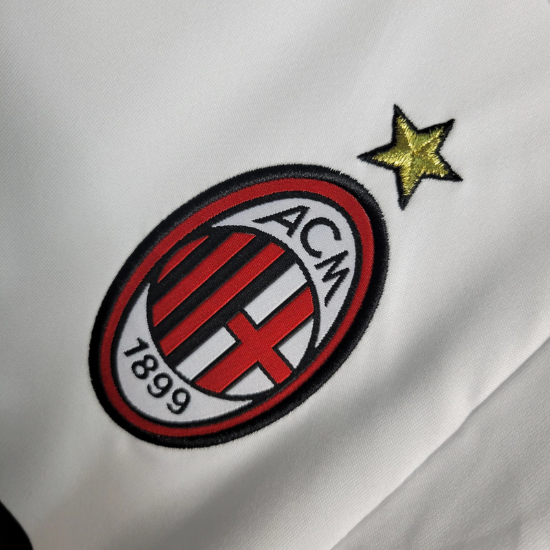 Camisa Milan Away 07/08 - Retrô Adidas Masculino - Branco Branca Kaká