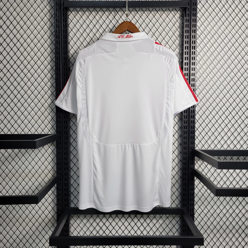 Camisa Milan Away 07/08 - Retrô Adidas Masculino - Branco Branca Kaká