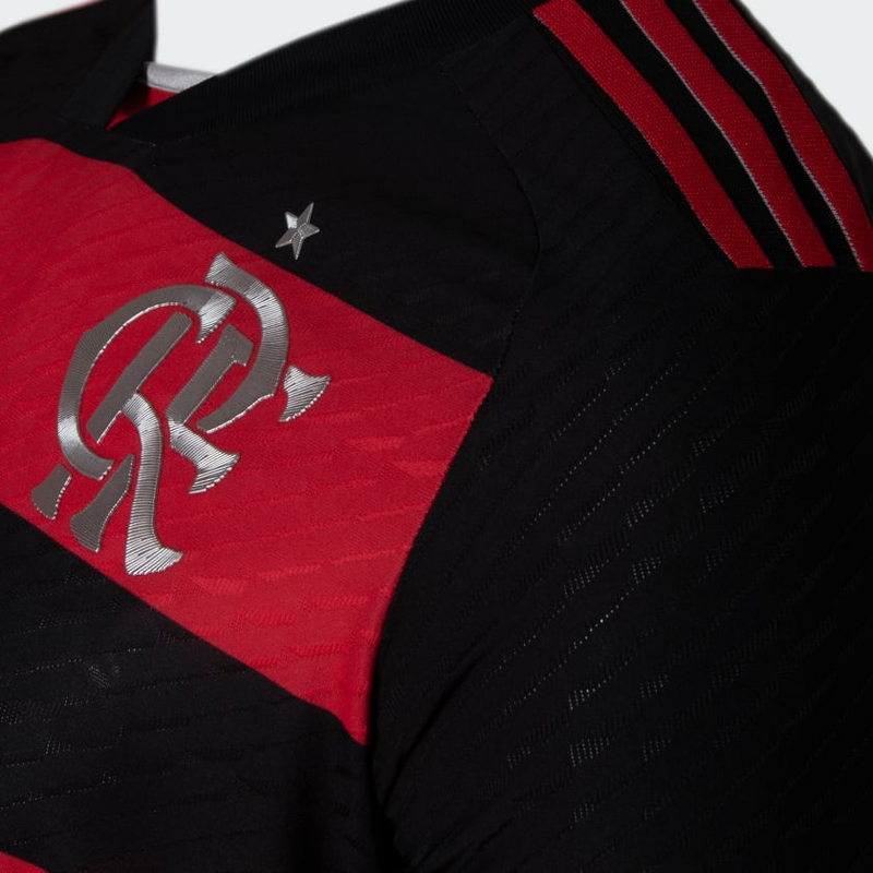 Camisa Flamengo Home 24/25 - Jogador Adidas Masculino - Vermelho e Preto