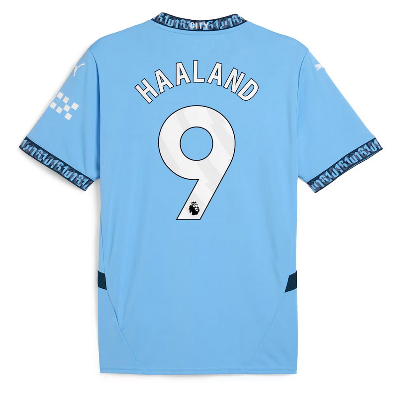 Camisa Manchester City Home 24/25 + Haaland