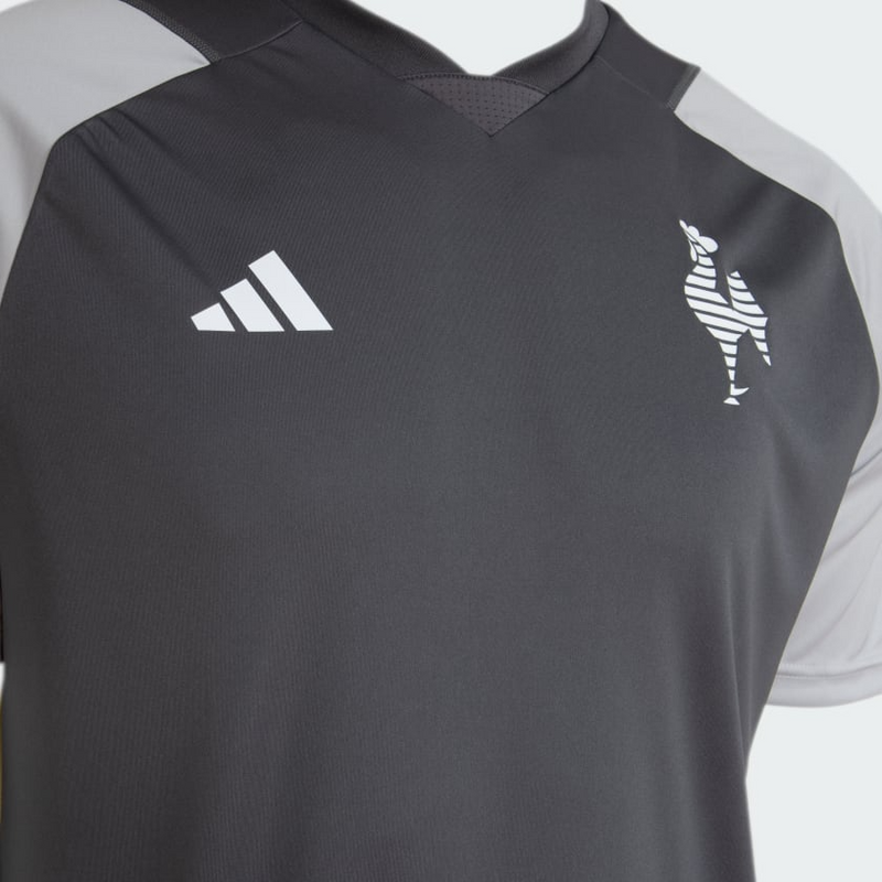 Camisa Atlético Mineiro Comissão Técnica 24/25 - Torcedor Adidas Masculino - Cinza