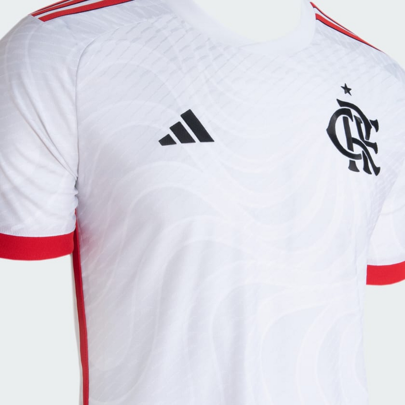 Camisa Flamengo Away 24/25 - Jogador Adidas Masculino - Branco