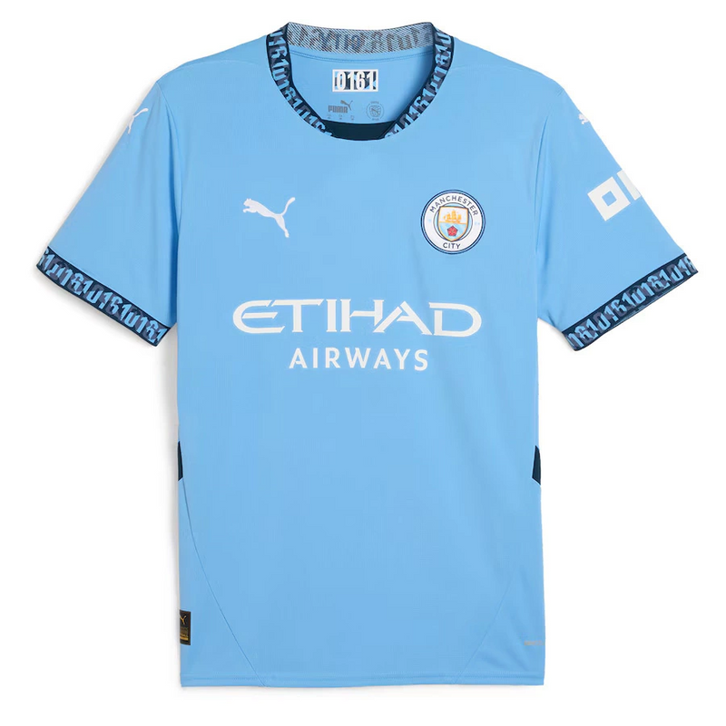 Camisa Manchester City Home 24/25 + Haaland