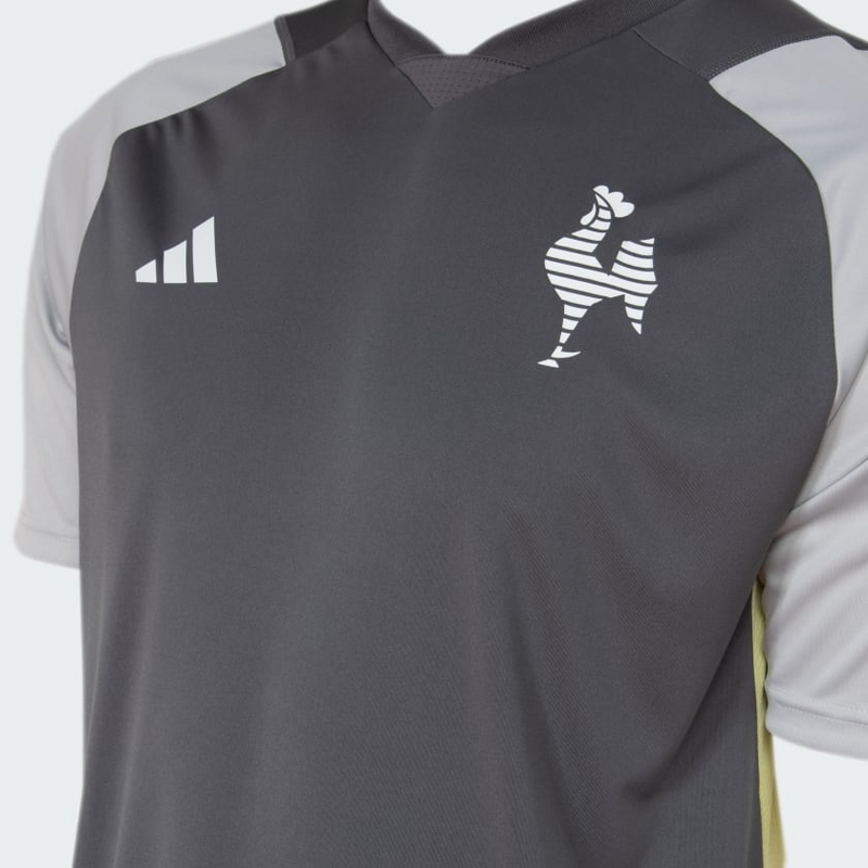 Camisa Atlético Mineiro Comissão Técnica 24/25 - Torcedor Adidas Masculino - Cinza