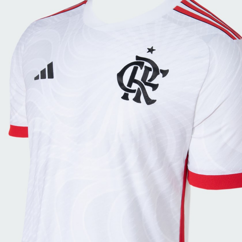 Camisa Flamengo Away 24/25 - Jogador Adidas Masculino - Branco