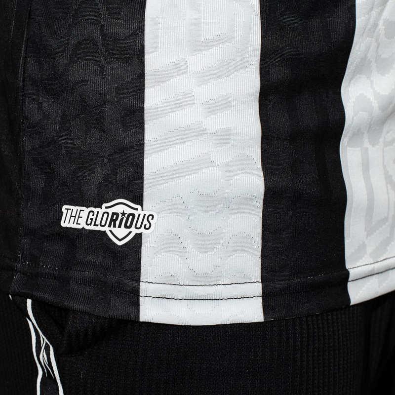 Camisa Botafogo Home 23/24 - Torcedor Reebok Masculino - Preto e Branco