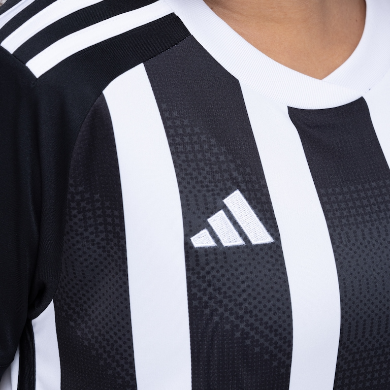 Camisa Atlético Mineiro Home 24/25 - Torcedor Adidas Feminino - Preto e Branco