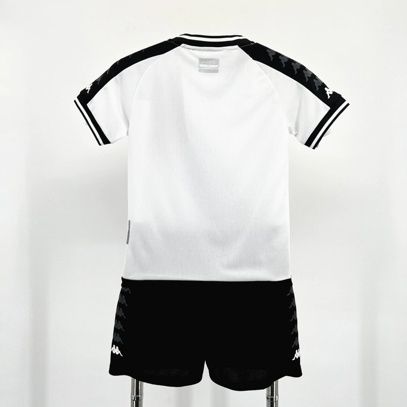 Kit Infantil Vasco da Gama Away 24/25 - Kappa - Branco