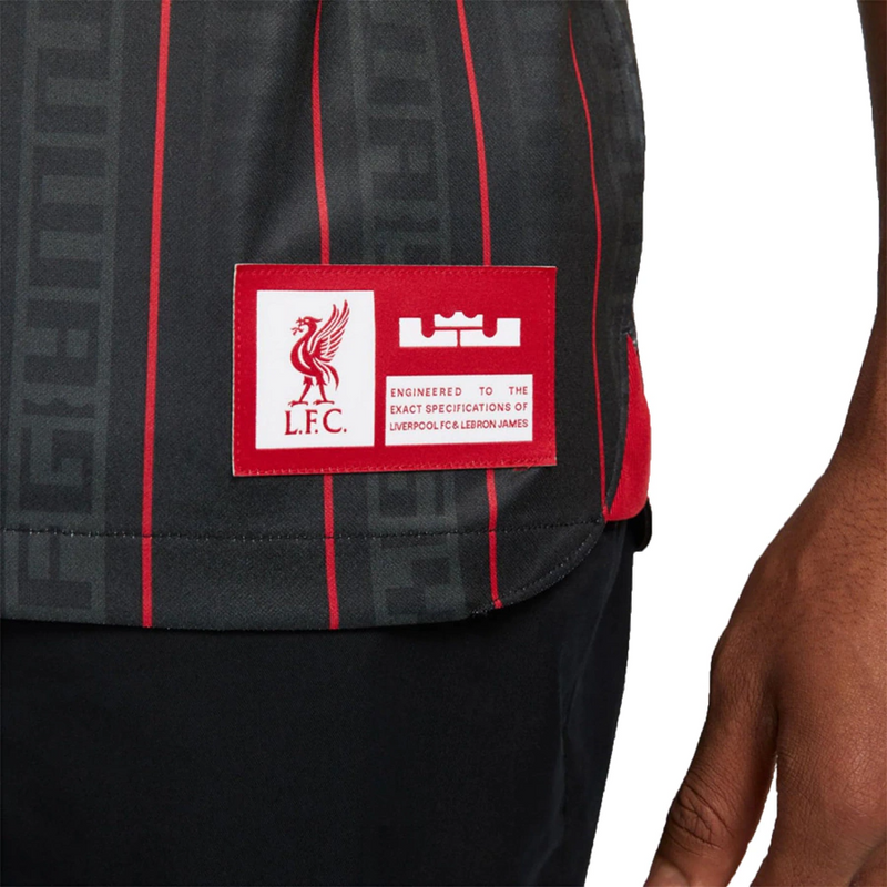 Camisa Liverpool x LeBron James 23/24 - Torcedor Nike Masculino