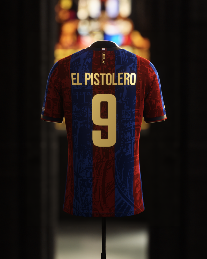 Camisa 'Barcelona Legends' El Pistolero