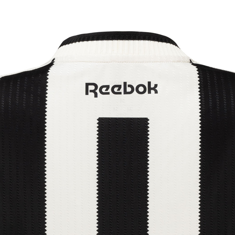 Camisa Botafogo Home 24/25 - Torcedor Reebok Feminino - Preto e Branco