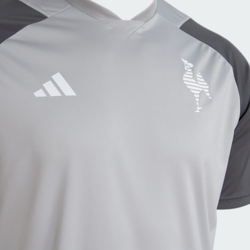 Camisa Atlético Mineiro Treino 24/25 - Torcedor Adidas Masculino - Cinza Claro