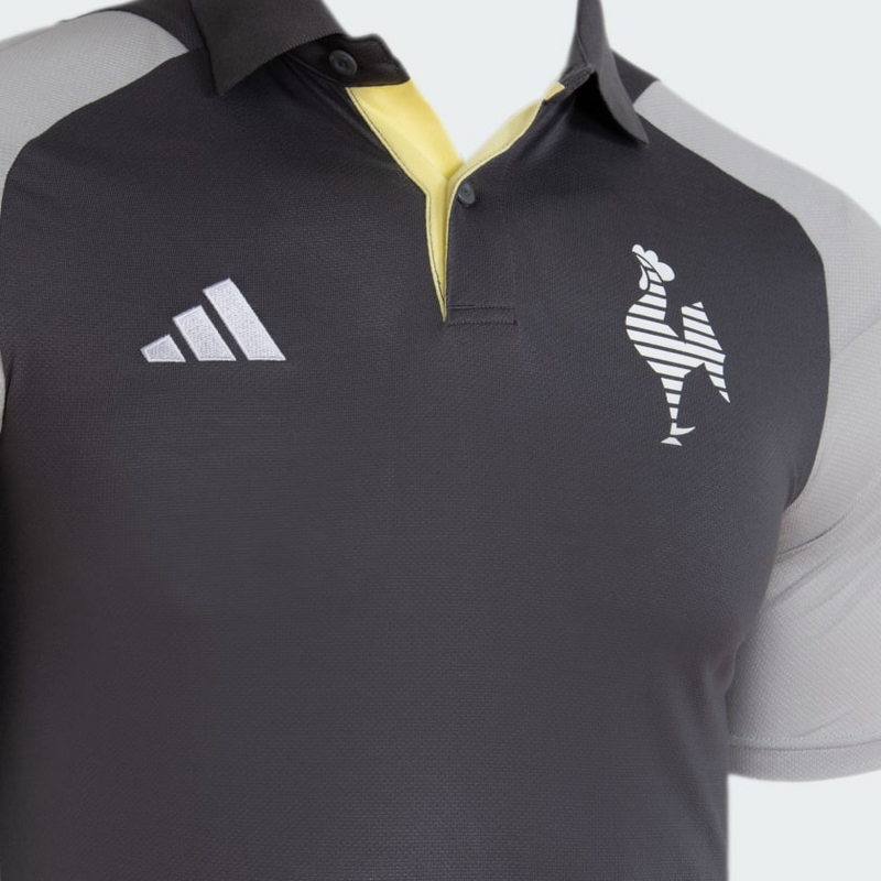 Camisa Atlético Mineiro Comissão Técnica Polo 24/25 - Torcedor Adidas Masculino - Cinza