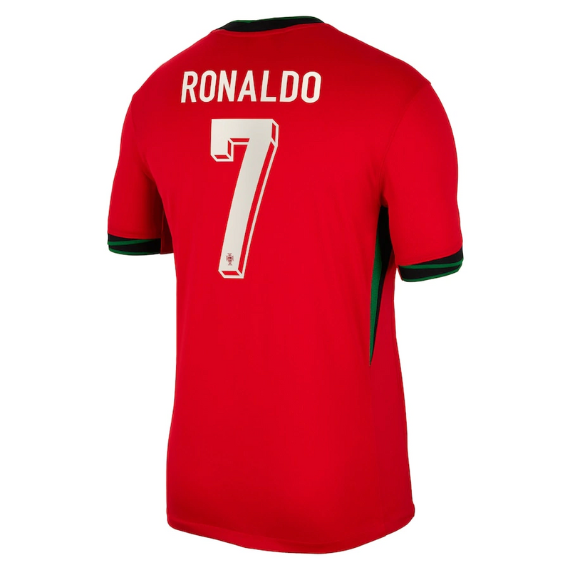 Camisa Portugal Home 2024/25 + Ronaldo