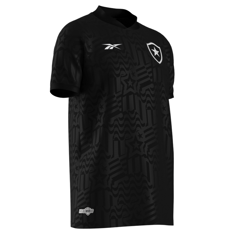 Camisa Botafogo Away 23/24 - Torcedor Reebok Masculino - Preto