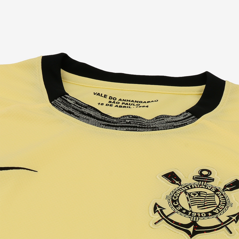 Camisa Timão Third 23/24 - Torcedor Nike Masculino - Amarelo