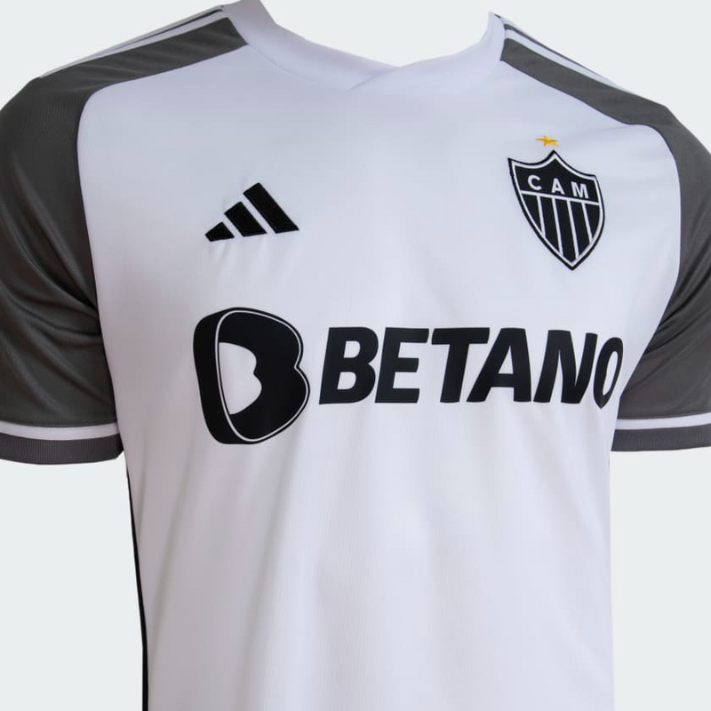 Camisa Atlético Mineiro Away 23/24 - Torcedor Adidas Masculino - Branco