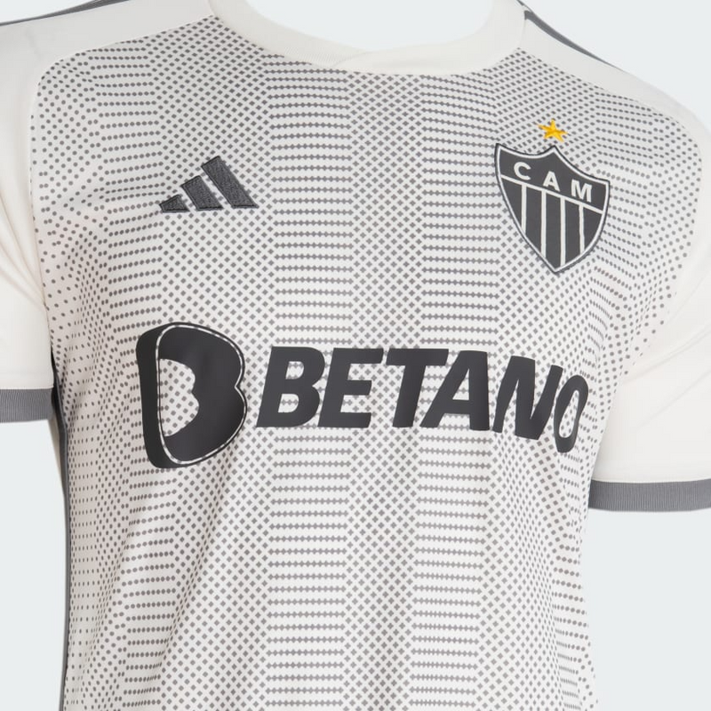 Camisa Atlético Mineiro Away 24/25 - Torcedor Adidas Masculino - Cinza