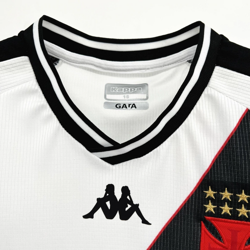 Kit Infantil Vasco da Gama Away 24/25 - Kappa - Branco