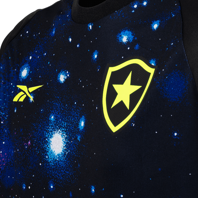 Camisa Botafogo Pré-Jogo 'Galaxy' 24/25 - Torcedor Reebok Masculino - Azul