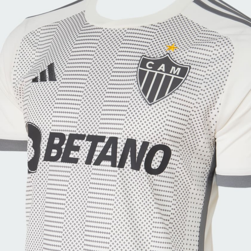 Camisa Atlético Mineiro Away 24/25 - Torcedor Adidas Masculino - Cinza