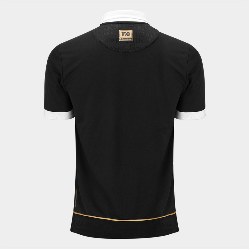 Camisa Vasco Third 23/24 - Torcedor Kappa Masculino - Preto