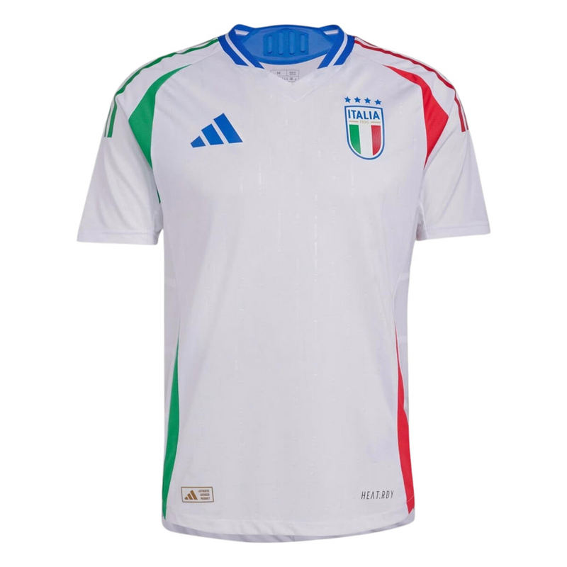 Camisa Itália Away 24/25 - Torcedor Adidas Masculino - Branco