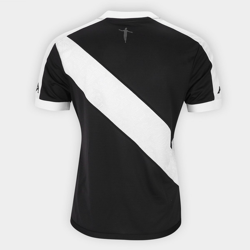 Camisa Vasco Home 24/25 - Torcedor Kappa Feminino - Preto