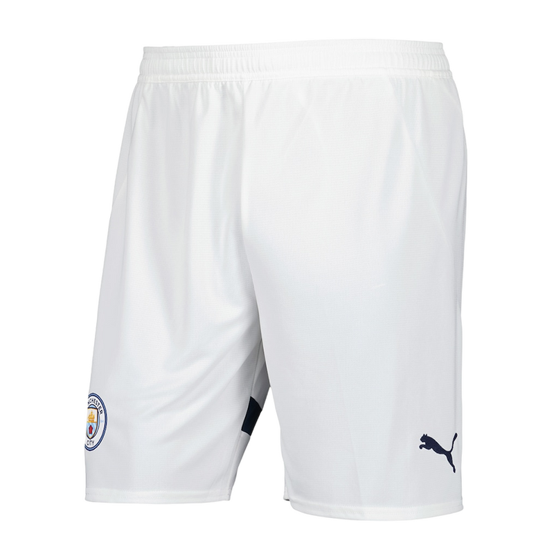 Kit Infantil Manchester City Home 24/25 - Puma - Azul e Branco