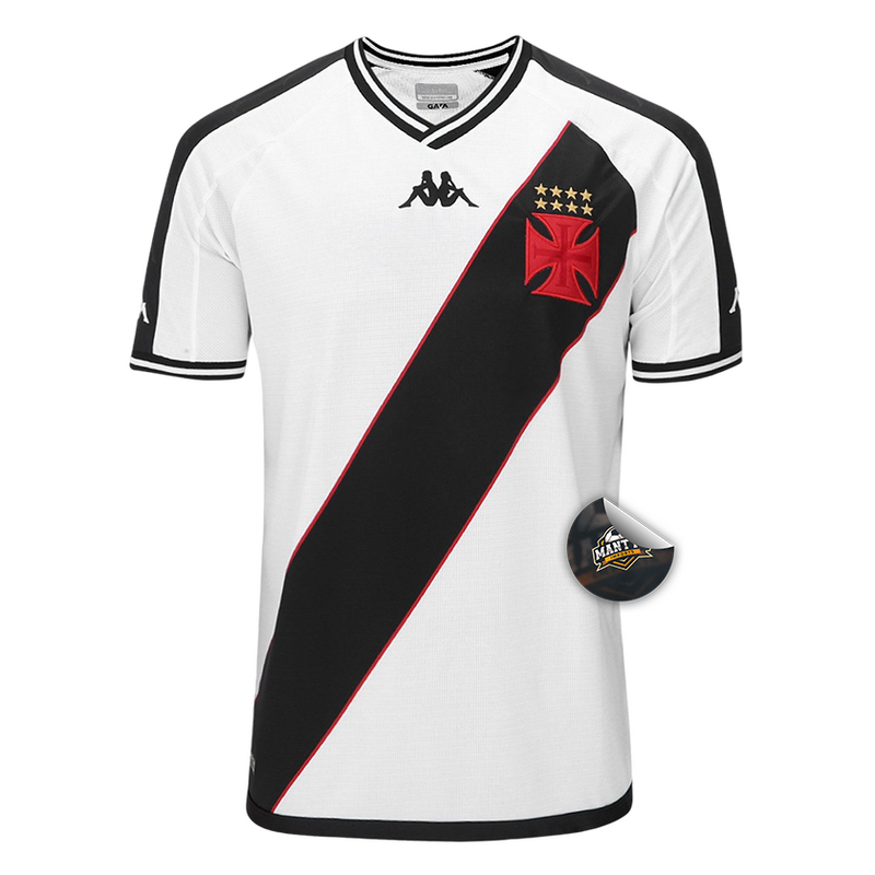 Camisa Vasco Away 24/25 - Torcedor Kappa Masculino - Branco